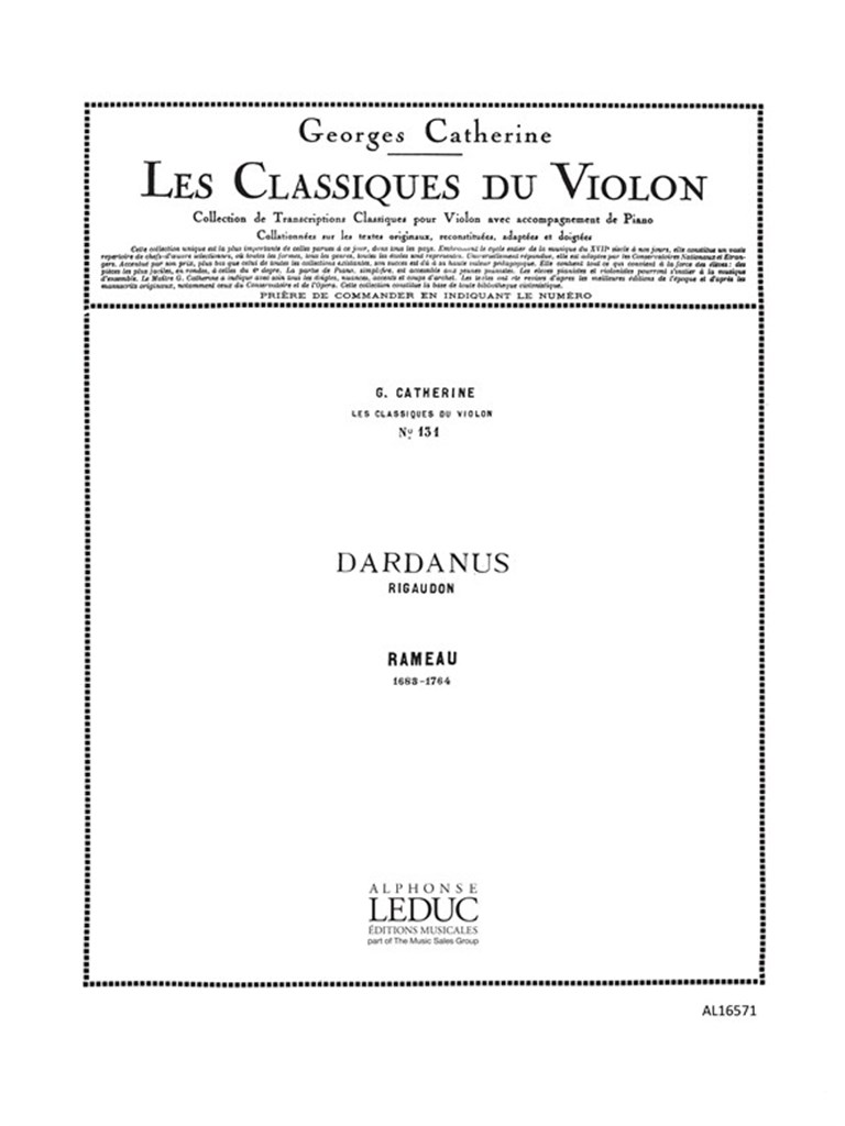 Jean-Philippe Rameau: Rigaudon